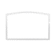 BRUSHED NICKEL DOOR OVERLAY
